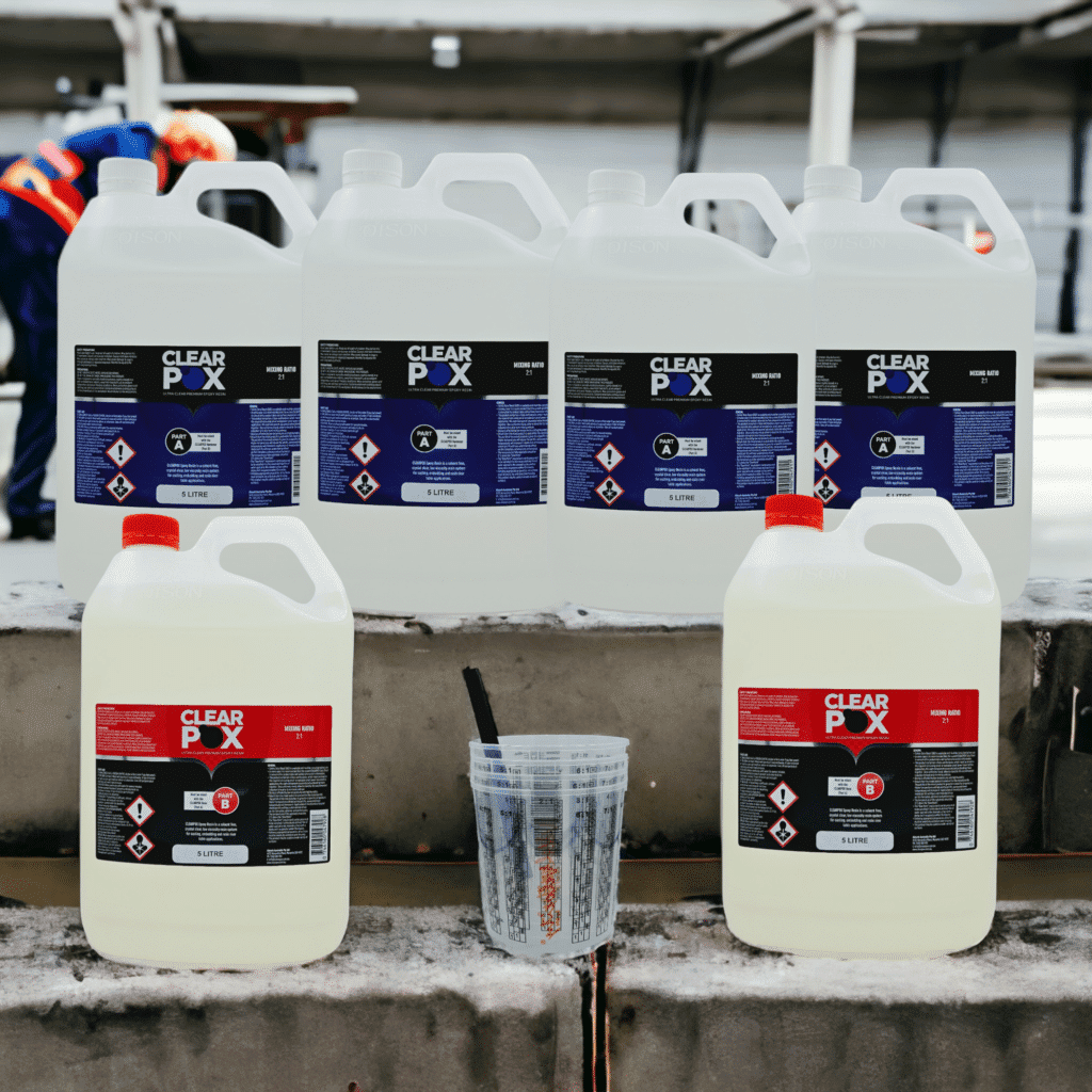 Ultra Clear Epoxy Resin 30ltr Kit Clearpox